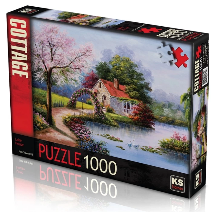 KS Games Lake House Puzzle 1000 Parça 20782