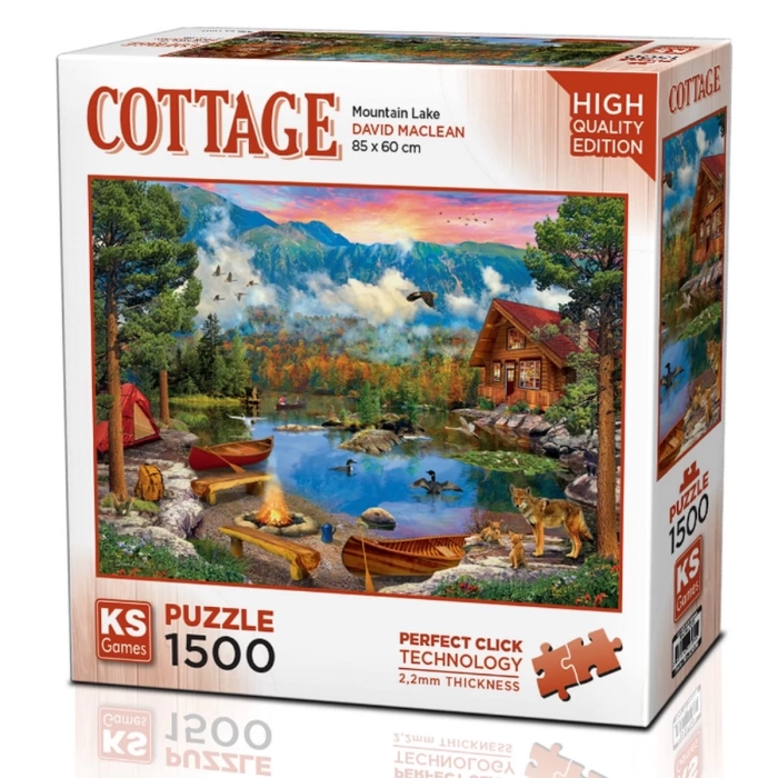 KS Games Mountain Lake Puzzle 1500 Parça 22036