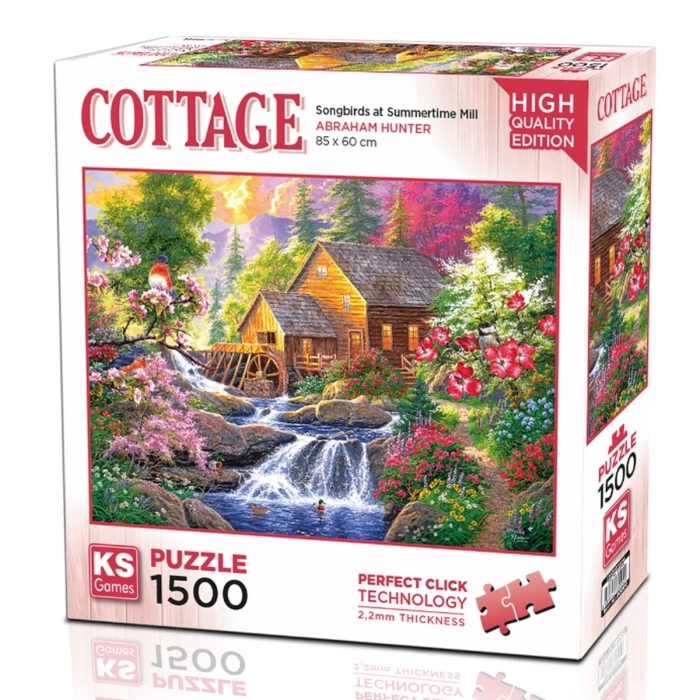 KS Games Songbirds at Summertime Mill Puzzle 1500 Parça 22027