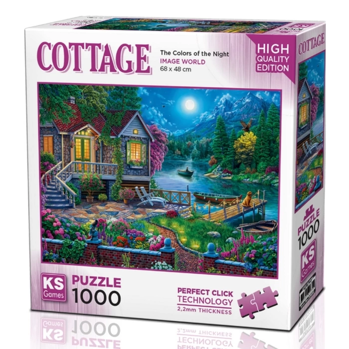 KS Games The Colors of the Night Puzzle 1000 Parça 20680