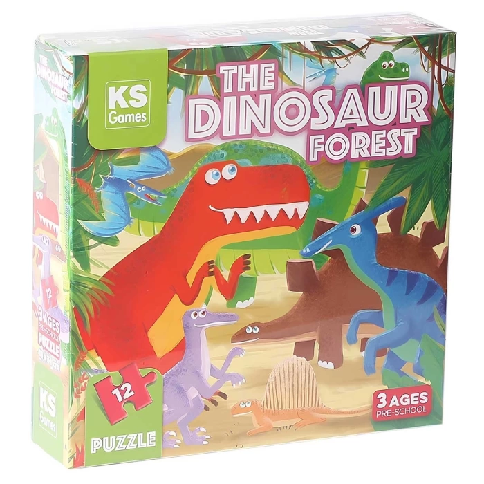 KS Games The Dinasaur Forest Fire Pre-School Puzzle