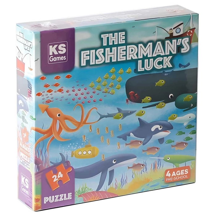 KS Games The Fishermans Luck Pre-School Puzzle