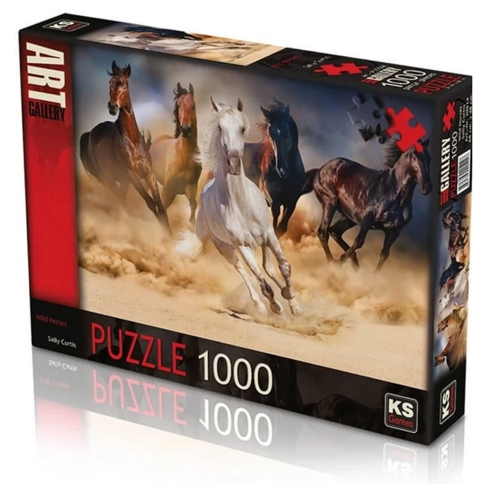 KS Games Wild Horses Puzzle 1000 Parça 20769