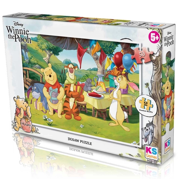 KS Games Winnie the Pooh 50 Parça Puzzle