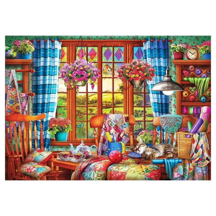 KS Stitching Room 1000 Parça Puzzle