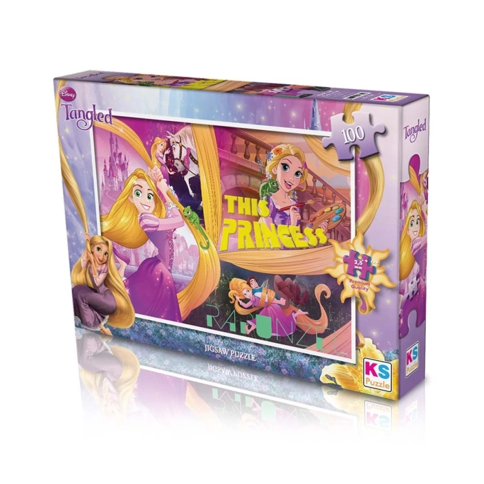 KS Tangled 100 Parça Puzzle