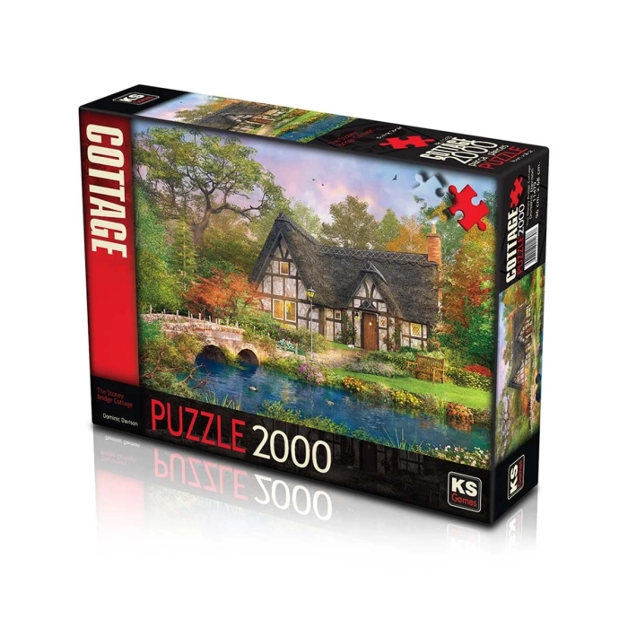 KS The Stoney Bridge Cottage 2000 Parça Puzzle