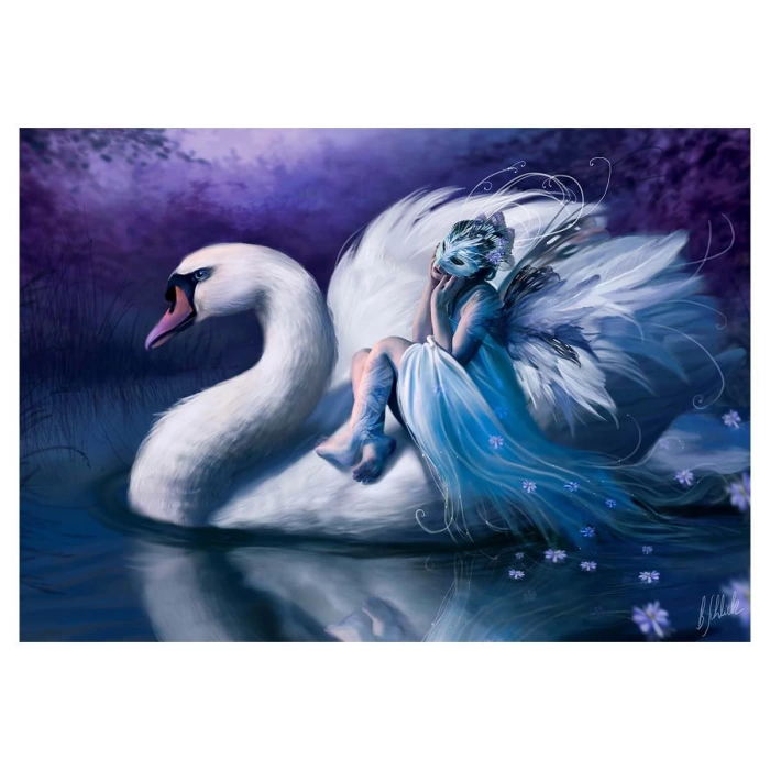 KS White Swan 1500 Parça Puzzle