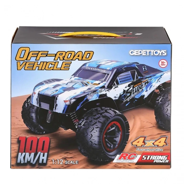 Kumandalı 1:12 70 km/h Off Road Araba