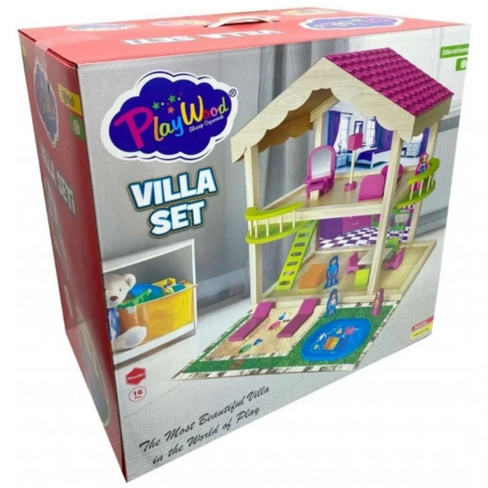 Kutuda Ahşap Villa Seti