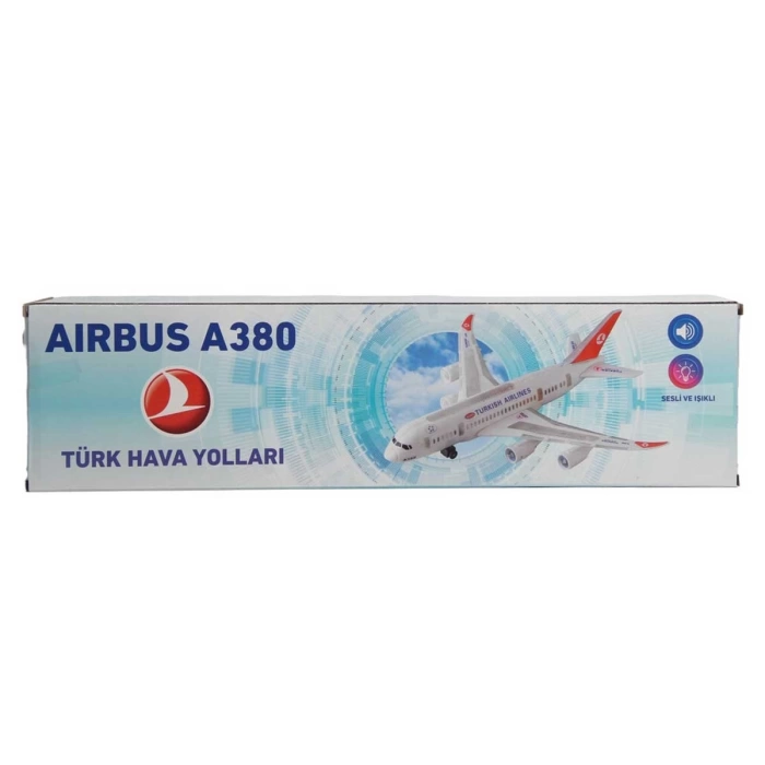 Kutulu Işıklı Müzikli A380 THY