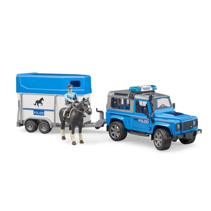 Land Rover Polis Aracı At Nakil Römorku