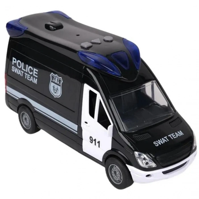 Lc Sesli Ve Işıklı Polis Minibüsü