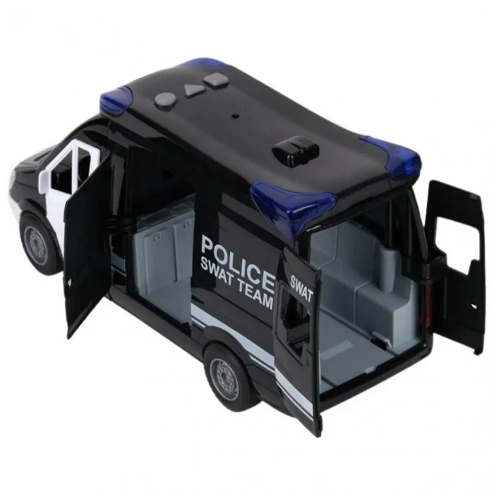 Lc Sesli Ve Işıklı Polis Minibüsü