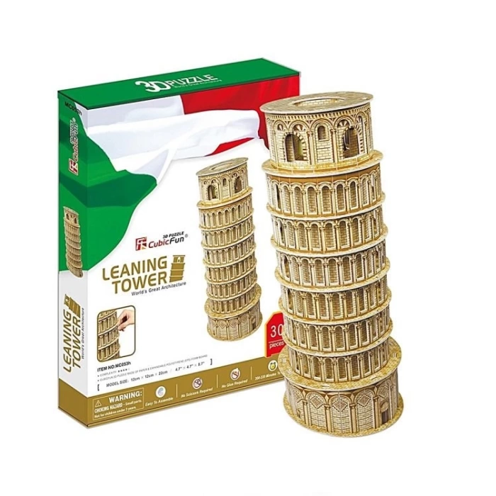 Leaning Tower Of Pisa 3D Puzzle