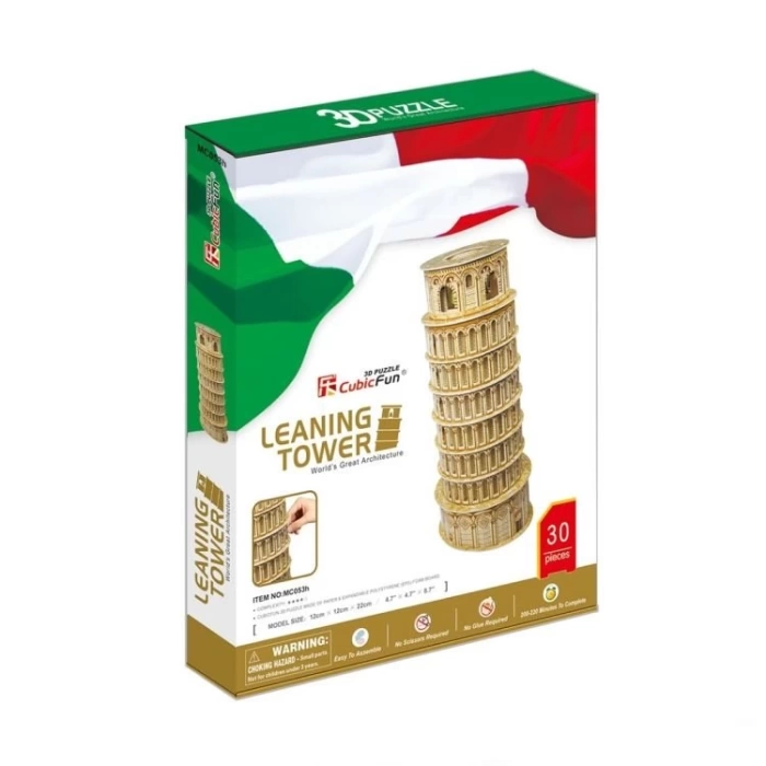 Leaning Tower Of Pisa 3D Puzzle