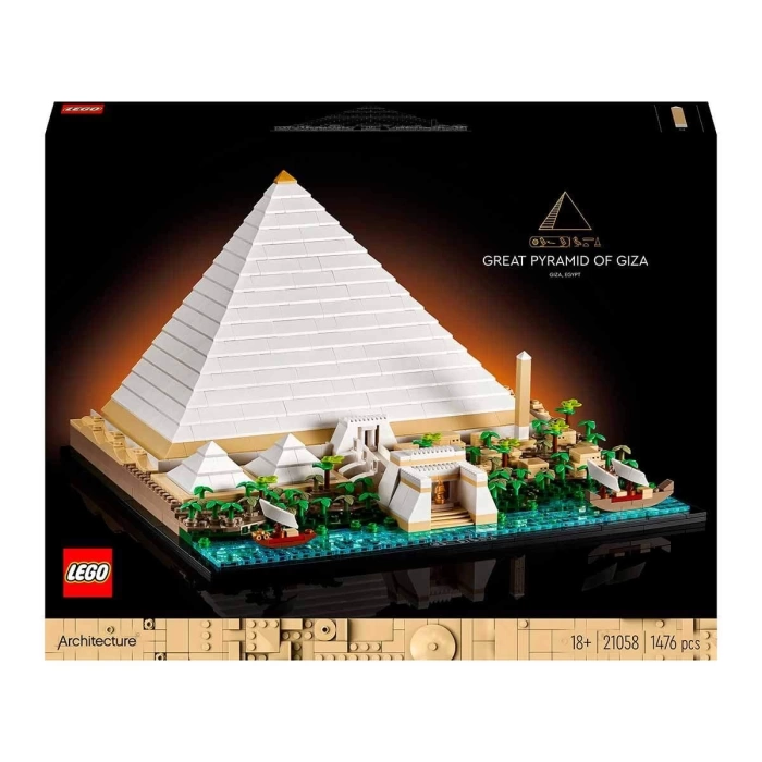 LEGO Architecture Mimari Simgeler Koleksiyonu: Keops Piramidi 21058