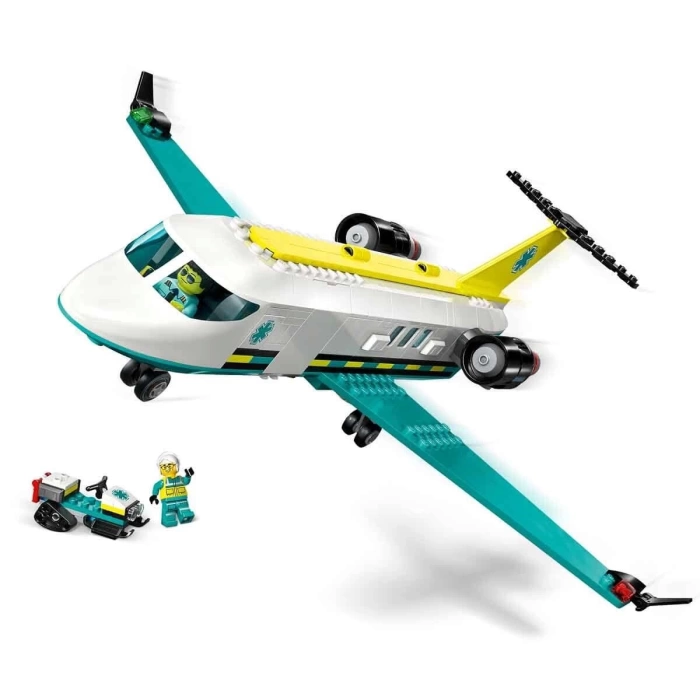 LEGO City Acil Hava Ambulans Uçağı 60465