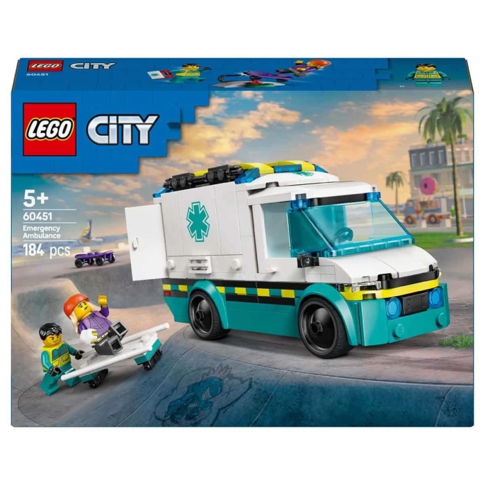 LEGO City Acil Yardım Ambulansı 60451