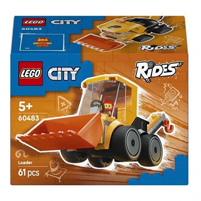 LEGO City Araçlar İnşaat Yükleyicisi 60483