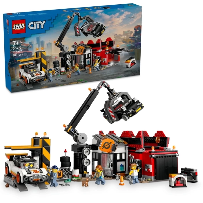 LEGO City Hurdalık ve Arabalar 60472