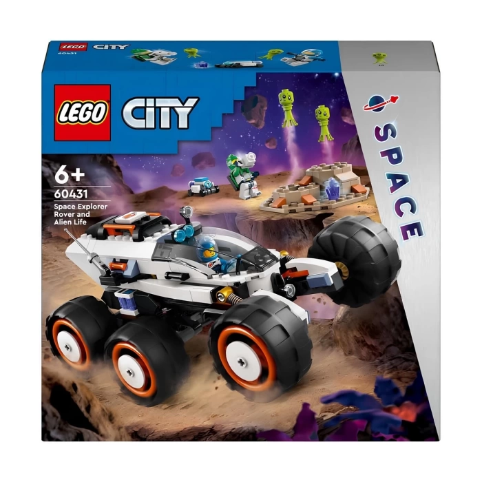 LEGO City Uzay Keşif Robotu ve Uzaylı Canlı 60431