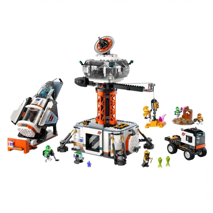 LEGO City Uzay Üssü ve Roket Fırlatma Rampası 60434