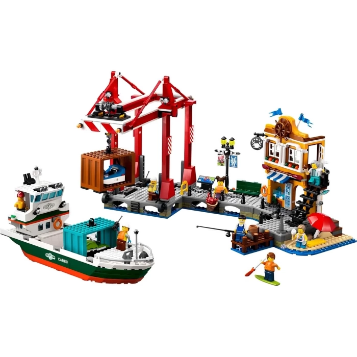 LEGO City Yük Gemili Liman 60422