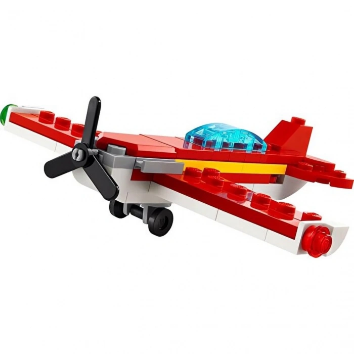 LEGO Creator 3 in 1 İkonik Kırmızı Uçak