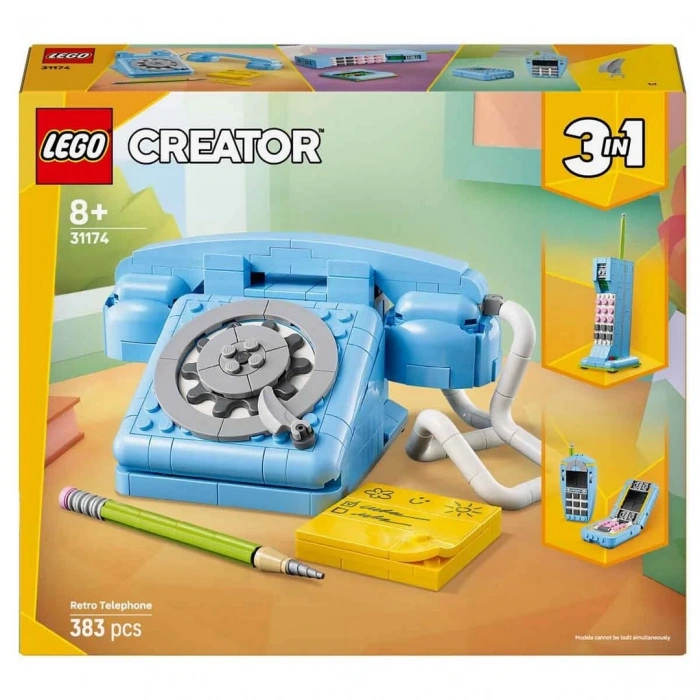 LEGO Creator 3ü 1 Arada Retro Telefon 31174