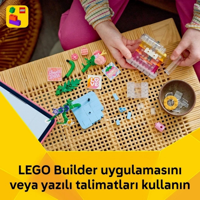 LEGO Creator 3’ü 1 Arada Çiçekli Dekoratif Parfüm Şişesi 31383