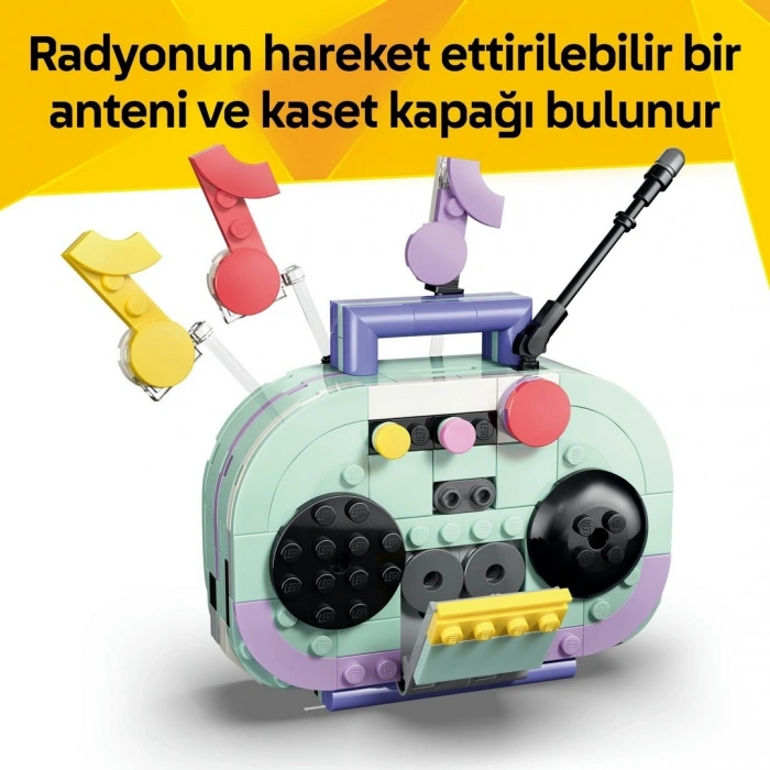 LEGO Creator 3’ü 1 Arada Müzikal Dekor Kedili Piyano 31392
