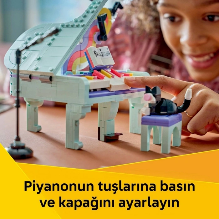 LEGO Creator 3’ü 1 Arada Müzikal Dekor Kedili Piyano 31392