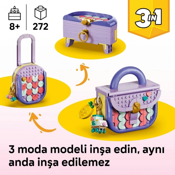 LEGO Creator 3’ü 1 Arada Saklama Bölmeli Tasarım Çanta 31391
