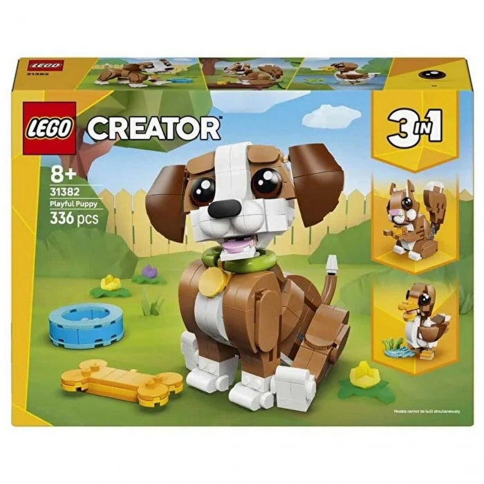 LEGO Creator 3’ü 1 Arada Sevimli Hayvanlar: Oyunbaz Yavru Köpek 31382