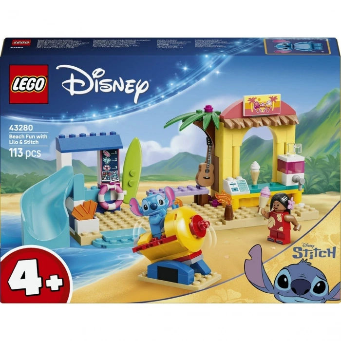 LEGO Disney Lilo ve Stiç ile Plaj Eğlencesi 43280