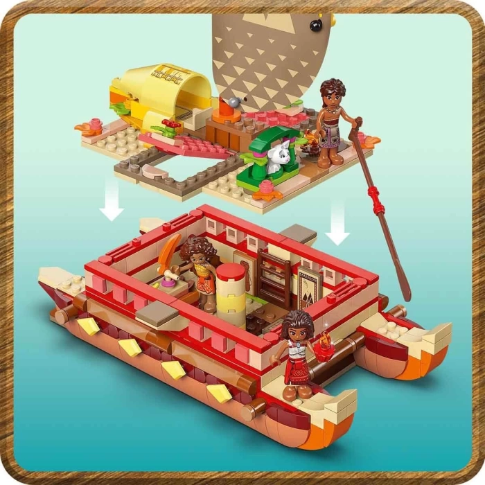 LEGO Disney Moana’nın Macera Kanosu 43270