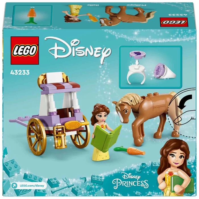 LEGO Disney Princess Bellein Hikaye Zamanı At Arabası 43233