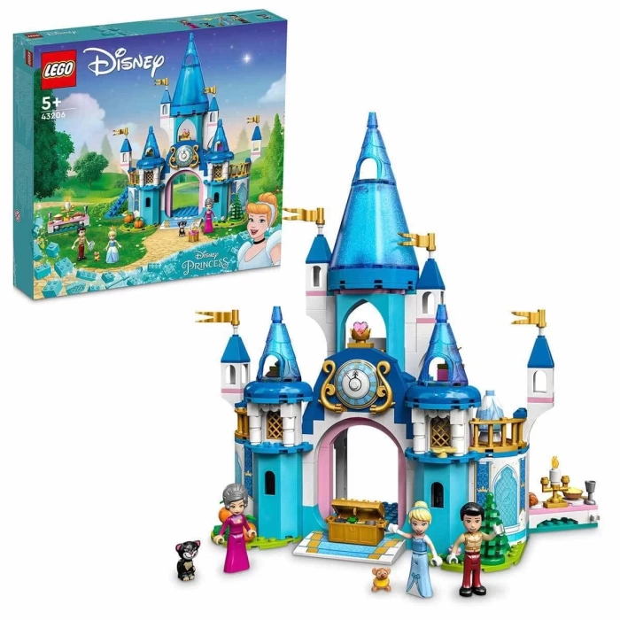 LEGO Disney Princess Sindirella ve Yakışıklı Prensin Şatosu 43206