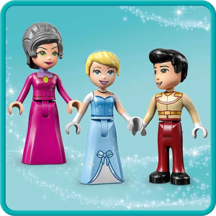 LEGO Disney Princess Sindirella ve Yakışıklı Prensin Şatosu 43206