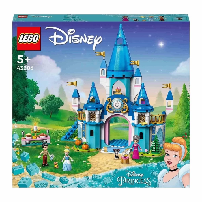 LEGO Disney Princess Sindirella ve Yakışıklı Prensin Şatosu 43206