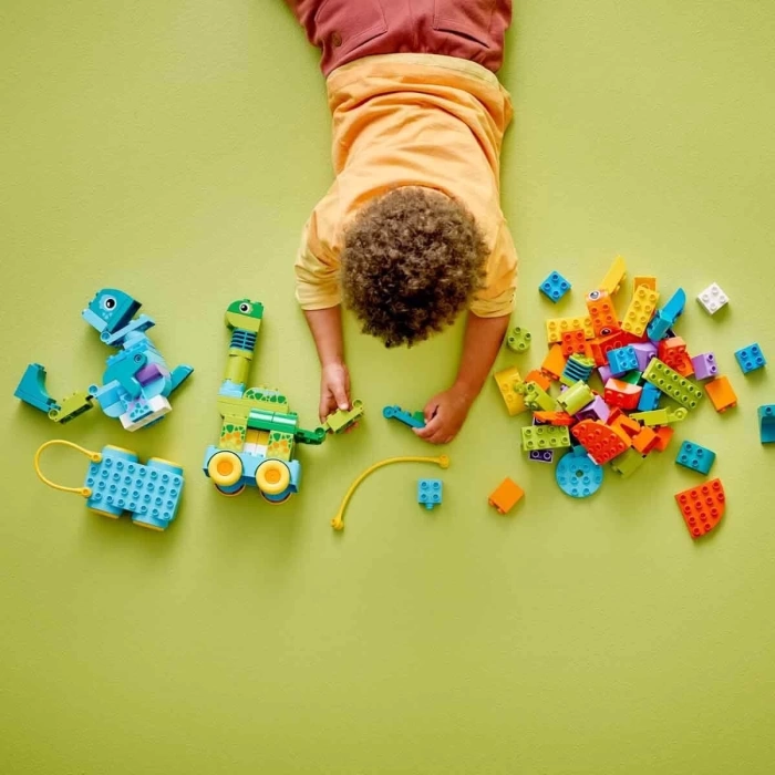 LEGO DUPLO Kasabası 3’ü 1 Arada Tekerlekli Dinozorlar 10451
