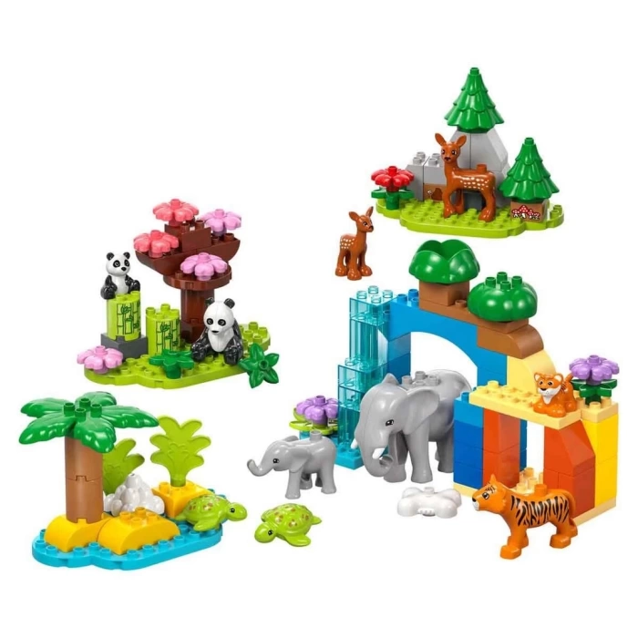 LEGO DUPLO Kasabası 3’ü 1 Arada Vahşi Hayvan Aileleri 10446