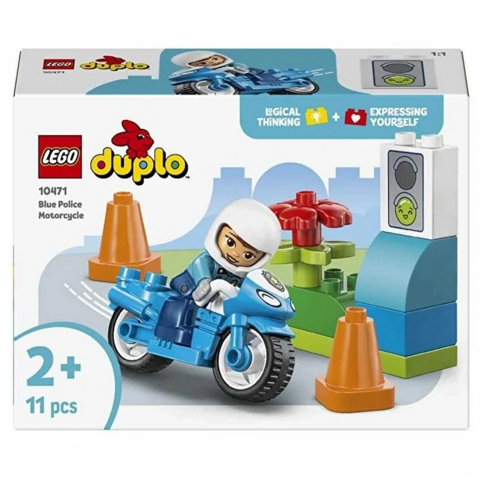 LEGO DUPLO Kasabası Mavi Polis Motosikleti 10471