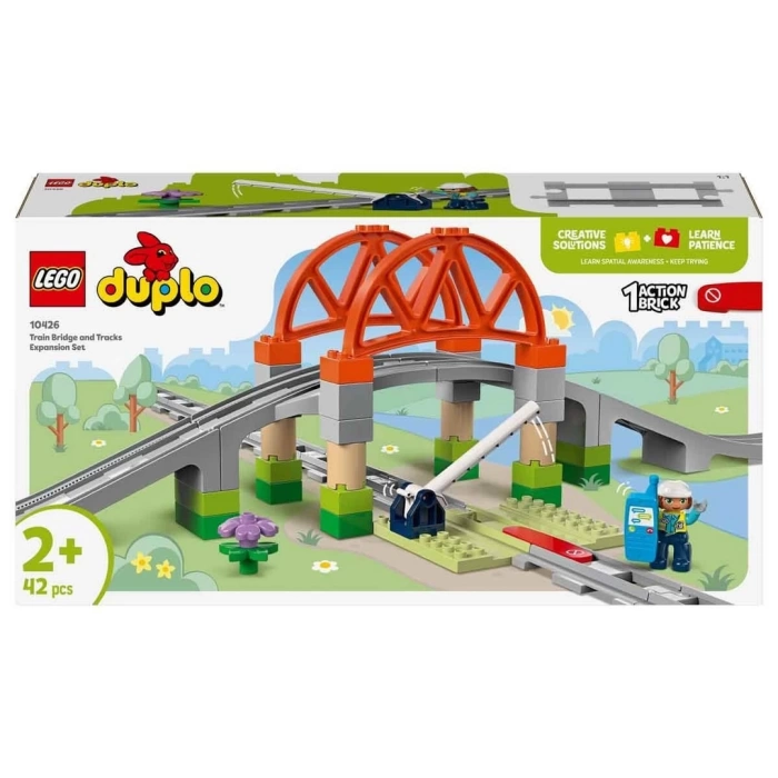 LEGO DUPLO Kasabası Tren Köprüsü ve Rayları Ek Macera Seti 10426