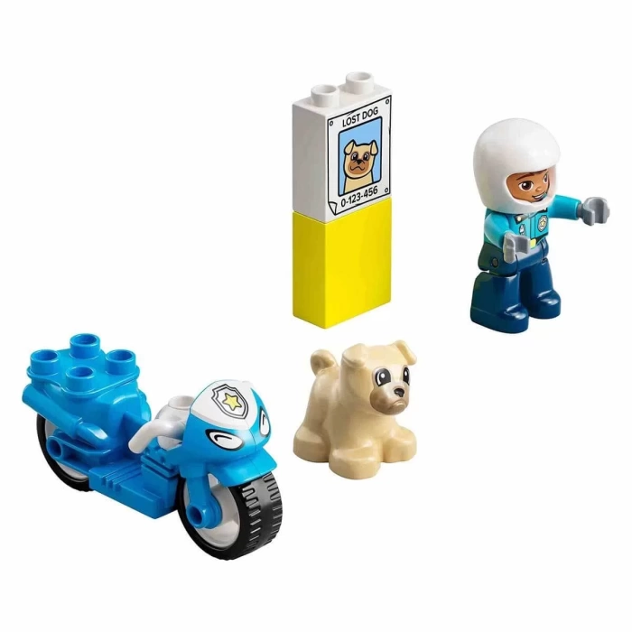 LEGO DUPLO Kurtarma Polis Motosikleti 10967