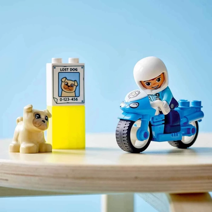 LEGO DUPLO Kurtarma Polis Motosikleti 10967