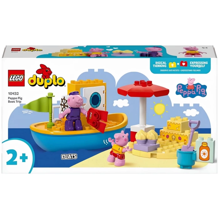 LEGO DUPLO Peppa Pig Tekne Gezisi 10432