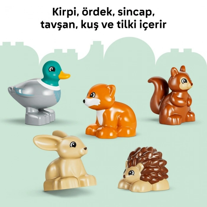 LEGO DUPLO Vahşi Hayvanlarla Keşif Ormanı 10480