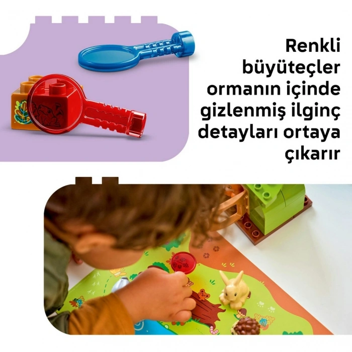 LEGO DUPLO Vahşi Hayvanlarla Keşif Ormanı 10480